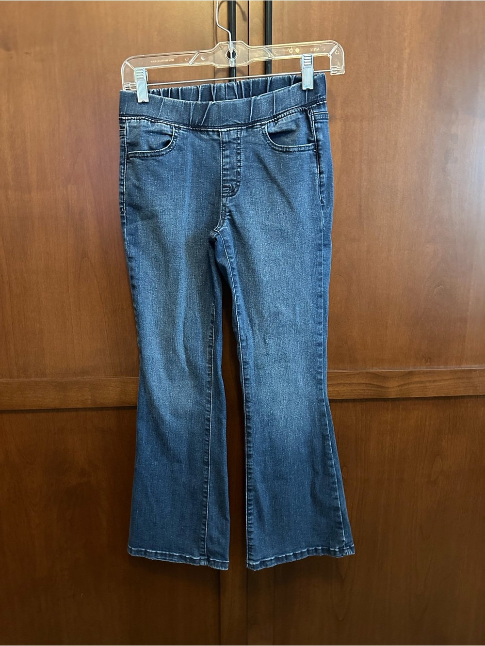 Cat & Jack Indigo Blue Flare Stretch Jeans Girls Size 12